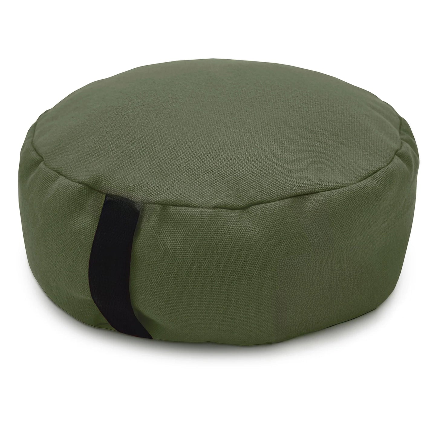 Hemp Zafu Meditation Cushion – 100% Hemp Cover & Fill, Non-toxic, Handmade in USA