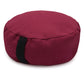 Hemp Zafu Meditation Cushion – 100% Hemp Cover & Fill, Non-toxic, Handmade in USA