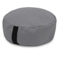Hemp Zafu Meditation Cushion – 100% Hemp Cover & Fill, Non-toxic, Handmade in USA